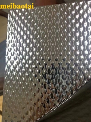 304 Embossed Decoration Stainless Steel Sheet Mirror Stamp Finished ASTM