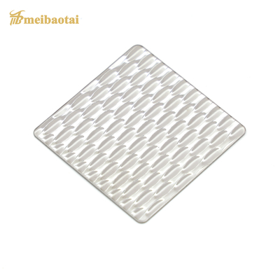 JIS Stamped Decorative Stainless Steel Sheet PVD Gold Coating
