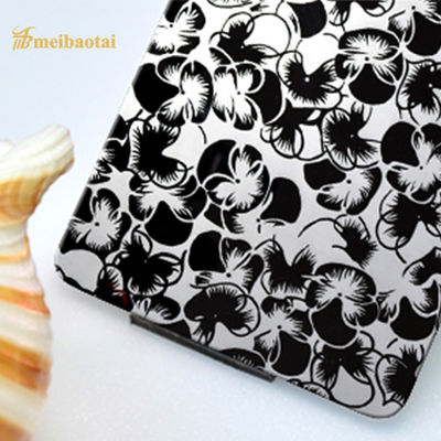 Wytrawiona blacha ze stali nierdzewnej o grubości 1,00 mm do okładzin ścian zewnętrznych