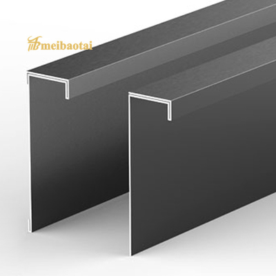 Irregular Shaped Grade 304 Stainless Steel Tile Trim Decorate Wall Edge 3048mm Length
