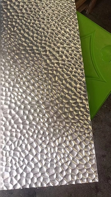 Stamped 3D Wall 304 Stainless Steel Plate Flat Shape ASTM Standard