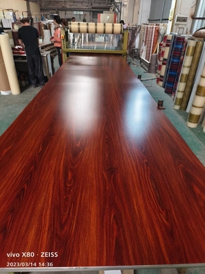 201 304 Imitation Wood Grain Stainless Steel Sheets Door Hotel Decoration