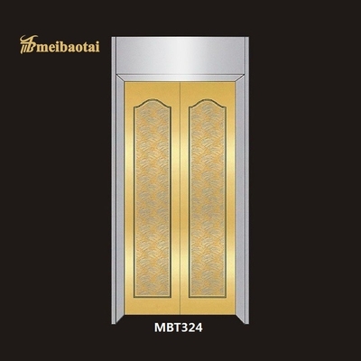 Gold Polished Finish Etching Elevator Stainless Steel Sheet 1219x2438mm