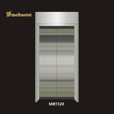Etching Stainless Steel 304 Hairline Finish 0.95mm Thickness For Lift