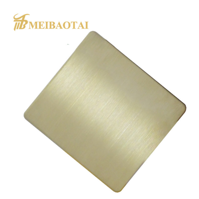 PVD Coated Stainless Steel Panels 4x8 Grade 430 With 8c PVC Film