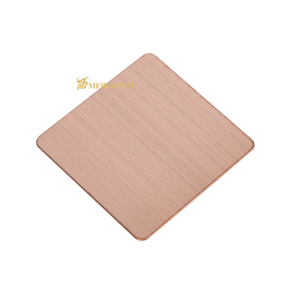 PVD Coated Stainless Steel Panels 4x8 With 7c PVC Film