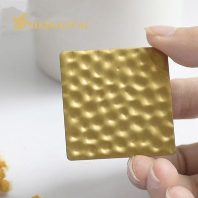 Stamped Embossed Stainless Steel Sheet 0.75mm Thickness 200HV Hardness