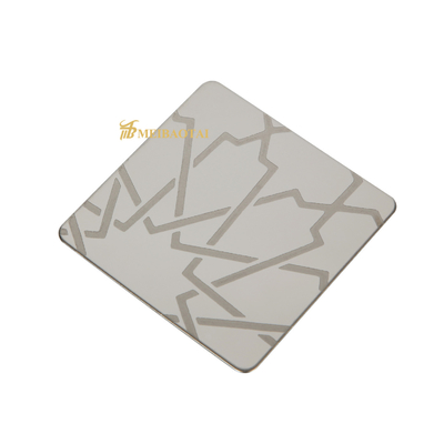 4*8FT Etched Stainless Steel Sheet Mill Edge AISI Standard