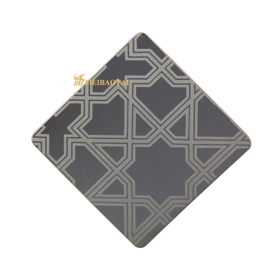 Pvd Color Coating Lustro Wytrawiona blacha ze stali nierdzewnej o grubości 1,0 mm