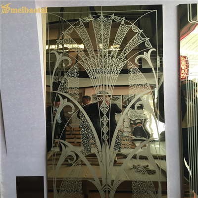 Double 7c PVC Elevator Stainless Steel Sheet , steel sheet 304 ODM Acceptable