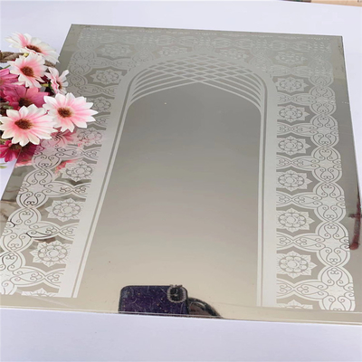 Oem Etched Stainless Steel Sheet 1.0mm Thickness Slit Edge