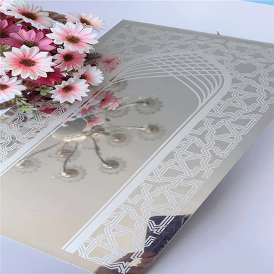 Oem Etched Stainless Steel Sheet 1.0mm Thickness Slit Edge
