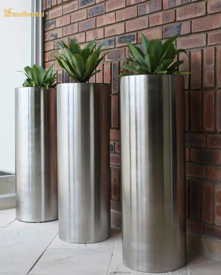 Hairline Stainless Steel Custom Metal Fabrication 1m With 70micron PVC Film