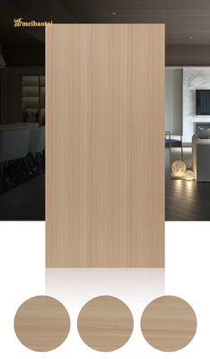 Imitation Wood Grain Stainless Steel Laminate Sheets Door Decoration 4X8FT