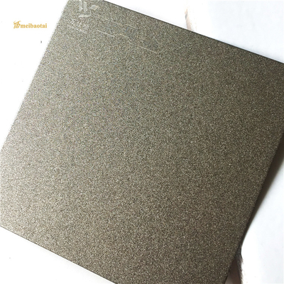 201 304 PVD Coating Color Stainless Steel Sheets Door Decoration 4X8FT