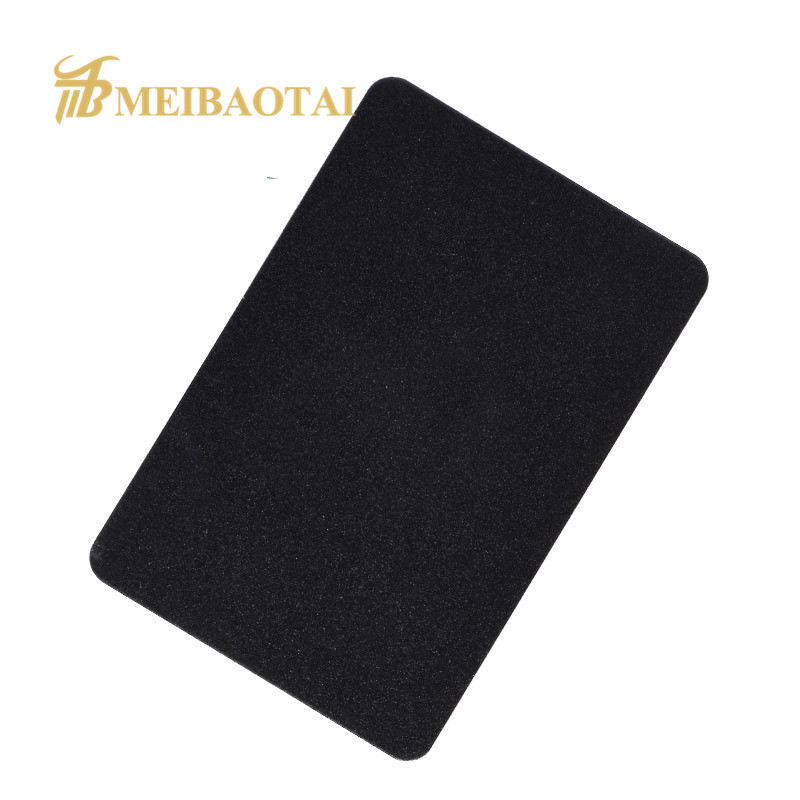 Piaskowany kolorowy dekoracyjny arkusz ze stali nierdzewnej o grubości 0,75 mm Anti Fingerprint