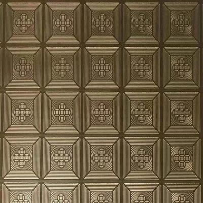 Dobra cena Kolor różowo-złoty powlekany, wyróżniony, blacha ze stali nierdzewnej o długości 4x8 stóp, stopień 201, dekoracyjny panel ścienny w Internecie