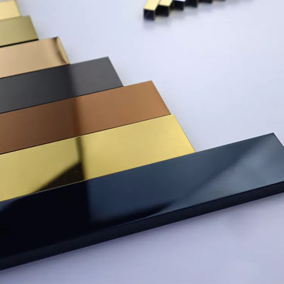 Dobra cena Zwierciadło linii włosowej płytki ze stali nierdzewnej kąt dekoracja China Factory w Internecie