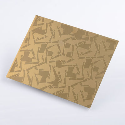 Dekoracja windy na zamówienie, blacha trawiona ze stali nierdzewnej 304 1219x2438mm do projektowania architektonicznego