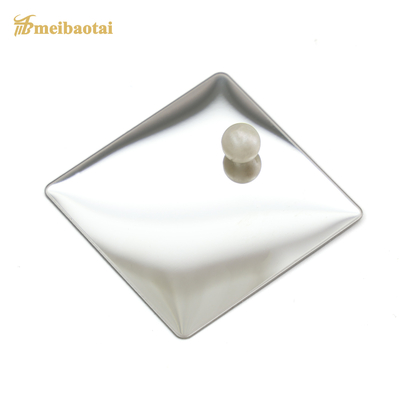 Wykończenie lustrzane Dekoracyjna blacha ze stali nierdzewnej Standard JIS 4x8 Grubość 1,2 mm