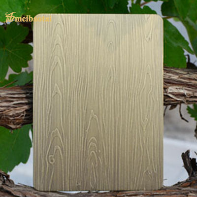 Dobra cena Wytrawiona wytłaczana blacha ze stali nierdzewnej AISI Standardowa grubość 1,0 mm w Internecie