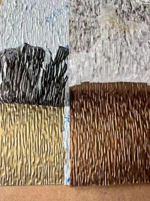 Dobra cena Niebiesko-złoto, mieszane kolory, diamentowy wzór, arkusz dekoracyjny 4x8 stóp w Internecie