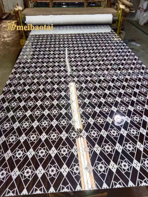 4x8 wzór grawerowany 304 ze stali nierdzewnej