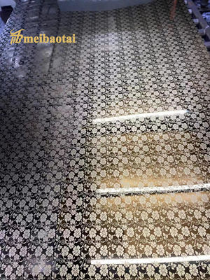Dobra cena Super Mirror Etched 304 blacha ze stali nierdzewnej 1219x2438mm do zastosowań w windzie w Internecie