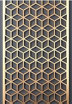 Standardowy rozdzielacz pomieszczeń ze stali nierdzewnej ASTM dla projektów hotelowych