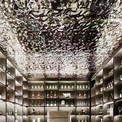 Dobra cena. Woda w lustrze srebrnym Wodorowa blacha dekoracyjna Strop ASTM Standard w Internecie