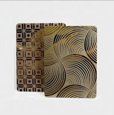 Dobra cena. AISI Standard Pattern Etched Sheet ze stali nierdzewnej w Internecie