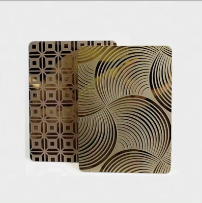 AISI Standard Pattern Etched Sheet ze stali nierdzewnej