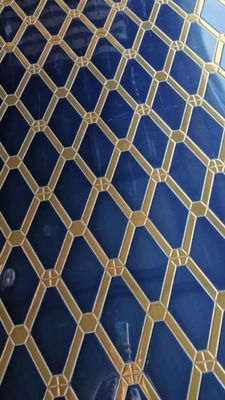 Dobra cena Dwukolorowy wzór ze stali nierdzewnej, tłoczona płyta dekoracyjna do szafek, barów w Internecie