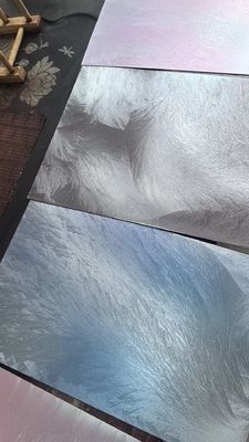 Dobra cena. Stylowy wzór szczotkowanego koloru na płycie ze stali nierdzewnej do dekoracji studia w Internecie