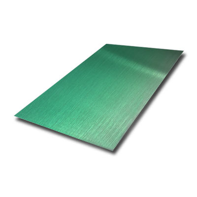 Dobra cena PVD Szmaragdowy kolor powlekany 201 NIEPRAWNAJĄCY STAEL Strona do włosów 1219x2438mm do zastosowań dekoracyjnych w Internecie