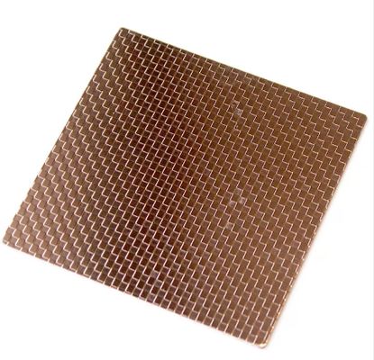 Rose Gold Mirror Embossed Stainless Steel Sheet Grade 201 o grubości 0,85 mm do użytku dekoracyjnego