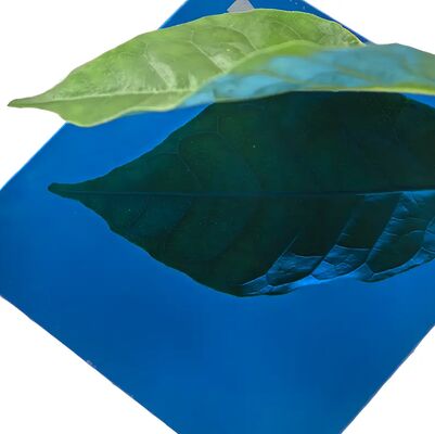 Dobra cena Ss201 Niebieskie Lustro PVD Kolor Blacha Dekoracyjna Ze Stali Nierdzewnej w Internecie