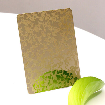 Różnorodne barwy powłoki 201 304 Etching Płyty ze stali nierdzewnej