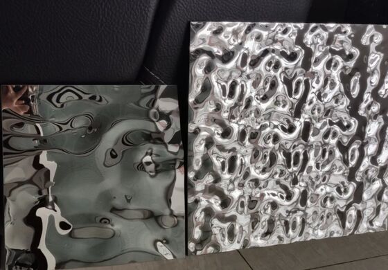 Lustro Wodorowa Płytka Nierdzewna: Wysoko Odblaskowa Płytka Dekoracyjna