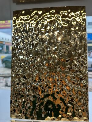 304 stopień PVD powlekany wodą powłoka blacha ze stali nierdzewnej 1219x2438mm do sufitu i ściany