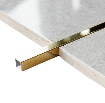 Premium Mirror Titanium Gold Nierdzewna Stal U Channel Trim Dla Luksusowej Dekoracji.