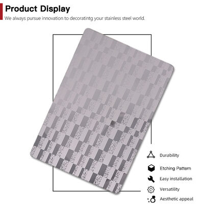 Dobra cena 201 Stainless Steel Elevator Sheet w 1219x3048mm Size for Decorative Applications online