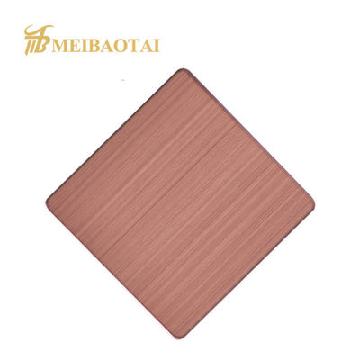 Dobra cena. 1000x2000mm Hairline Blacha ze stali nierdzewnej Rose Gold GB Standard w Internecie