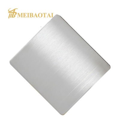 Dobra cena PVD powlekany 430 Grade Hairline blacha ze stali nierdzewnej 1219x2438mm do paneli ściennych i wykończenia w Internecie