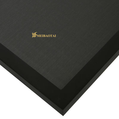 Dobra cena Arkusz stali nierdzewnej 1219x2438mm o grubości 0,55 mm, powlekany PVD w kolorze szczotkowanym, do paneli ściennych w Internecie