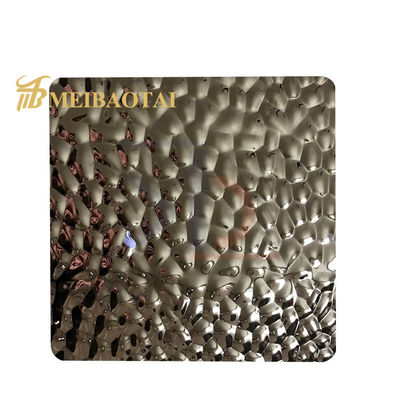 Płyta metalowa ze stali nierdzewnej 304 o grubości 0,55 mm, lustrzana/tłoczona i dekoracyjna blacha ze stali nierdzewnej
