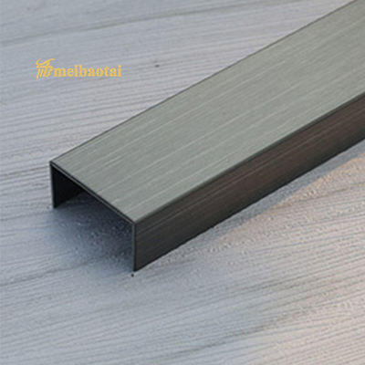 10mm stal nierdzewna Metal Bullnose Border Edge Tapicerka Powierzchnia linii włosów