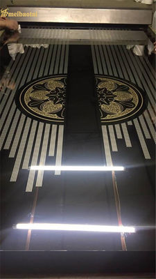 Dobra cena. Wzór ze stali nierdzewnej 340 Arkusz wytrawiony do arkusza windy ściennej budynku w Internecie