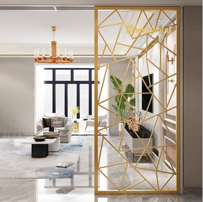 Dobra cena. Przegroda ścienna ze stali nierdzewnej wycinana laserowo Twardość HV230 pokryta PVD w Internecie