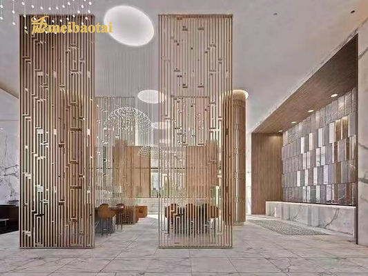 Dobra cena Dostosuj Art Screen SS Metalowe przegrody do pokoju Przegrody dekoracyjne do hotelu w Internecie
